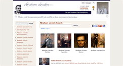 Desktop Screenshot of abrahamlincolns.com